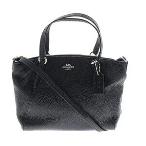 Coach Small Kelsey Crossbody Satchel Black Bag